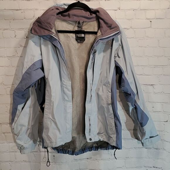 Women's The North Face blue hyvent top jacket layer size M - Picture 1 of 11